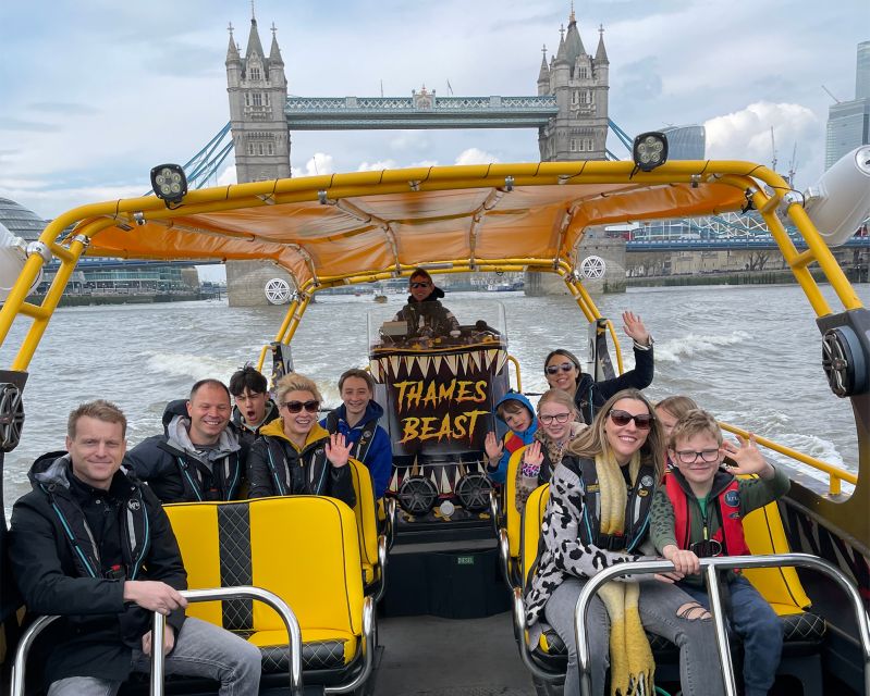London: 40-Minute Thames Beast Jetboat Tour - Practical details that affect the day