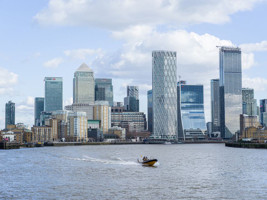 London: 70-Minute Thames Barrier Speedboat Tour - From Westminster landmarks to a James Bond-style river ride