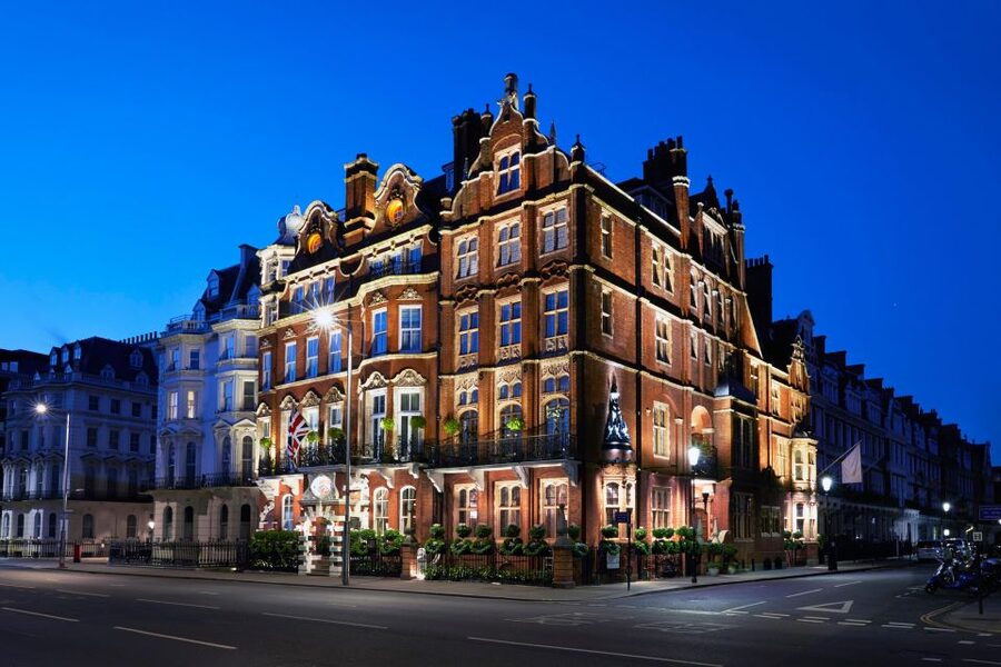 London: Afternoon Tea at The Milestone with Champagne Option - Entering a hotel dating to 1689