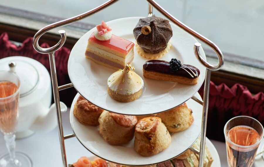 London: Afternoon Tea at The Rubens at the Palace - Pastries that lean toward the elaborate