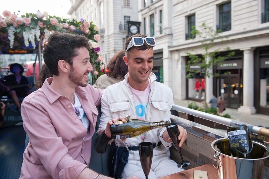 London: Bar Bus Tour by Tootbus - Choosing Between the Bus Only and Two-Drink Options