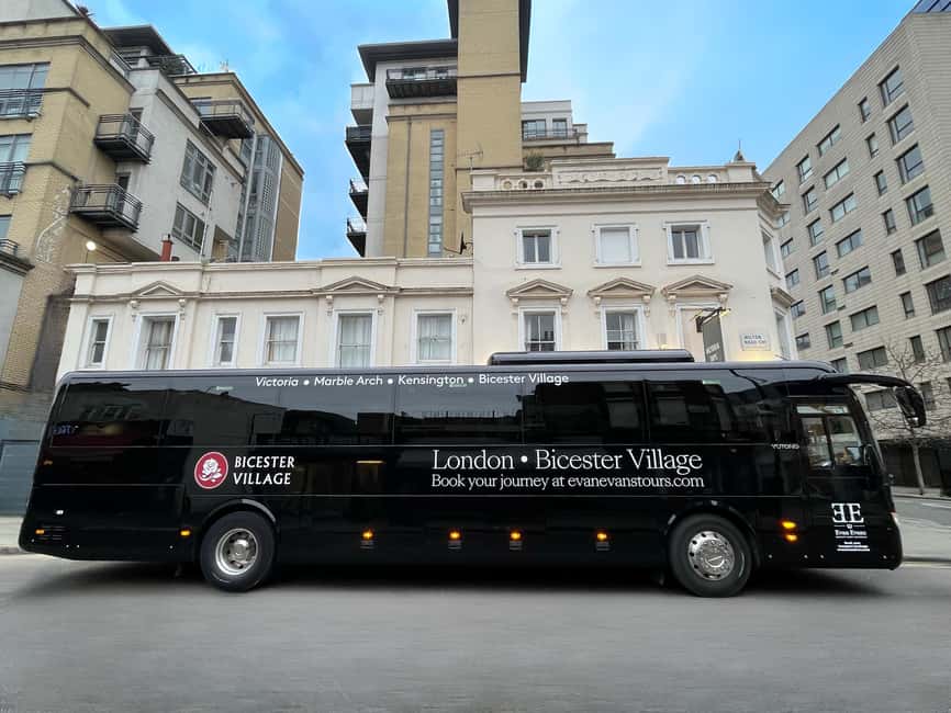 London: Bicester Village Shopping Day Trip with Coach Ride - Using the e-VIP code wisely