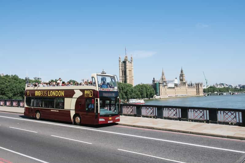 London: Big Bus Hop-on, Hop-off with Optional River Cruise - The Blue Route reaches museums, palaces, and the Tower