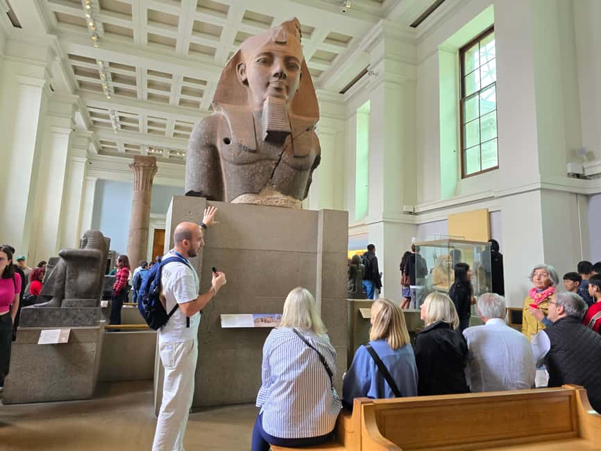 London: British Museum Guided Tour with Priority Entrance - Egyptian mummies, the Rosetta Stone, and Ramesses II