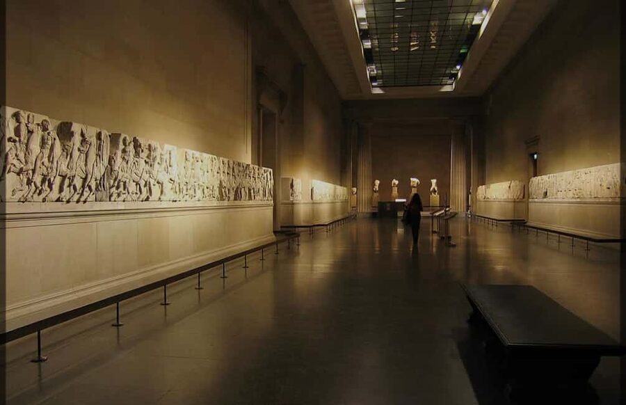London: British Museum with Expert Guide. - Starting beside the Montague Place lions