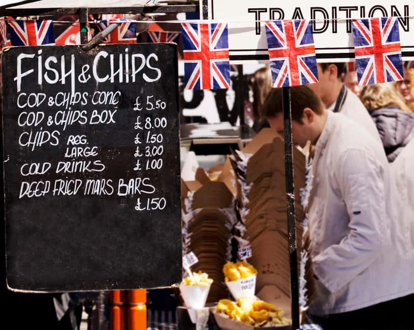 London: Camden Market Guided Walking Food Tour - British roast flavors in street-food form