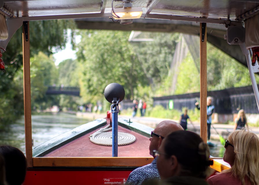 London: Canal Boat Ride on Camden Lock - Regent’s Park and London Zoo from the water
