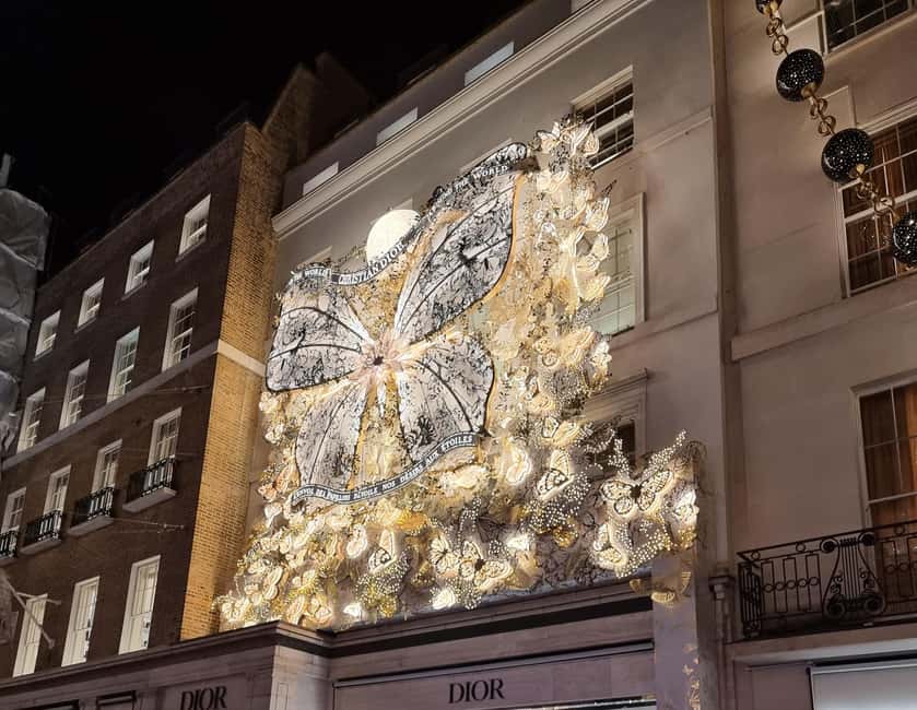 London: Christmas Lights Guided Walking Tour - The Winter Wonderland upgrade
