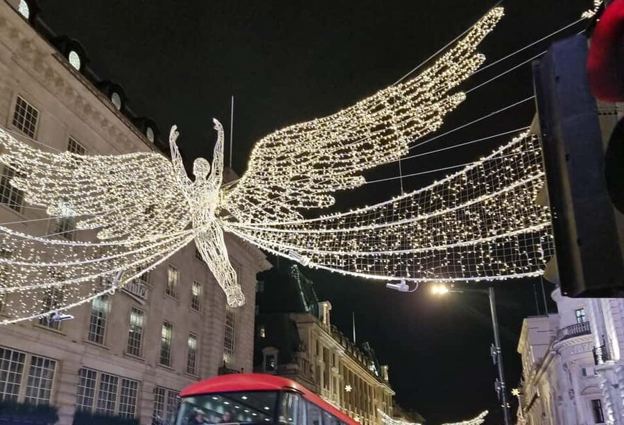 London: Christmas Lights Guided Walking Tour - Starting beneath Covent Garden’s Christmas decorations