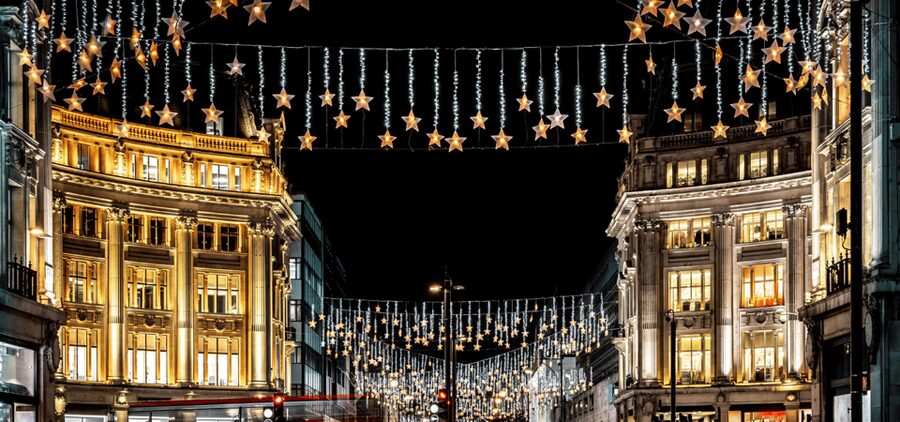 London: Christmas Lights Self Guided Walking Tour - Seven Dials and St Martin’s Courtyard