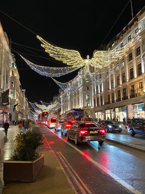 London: Christmas Lights Tour by Vintage Double-Decker Bus - Open-top seating, warmth, and comfort