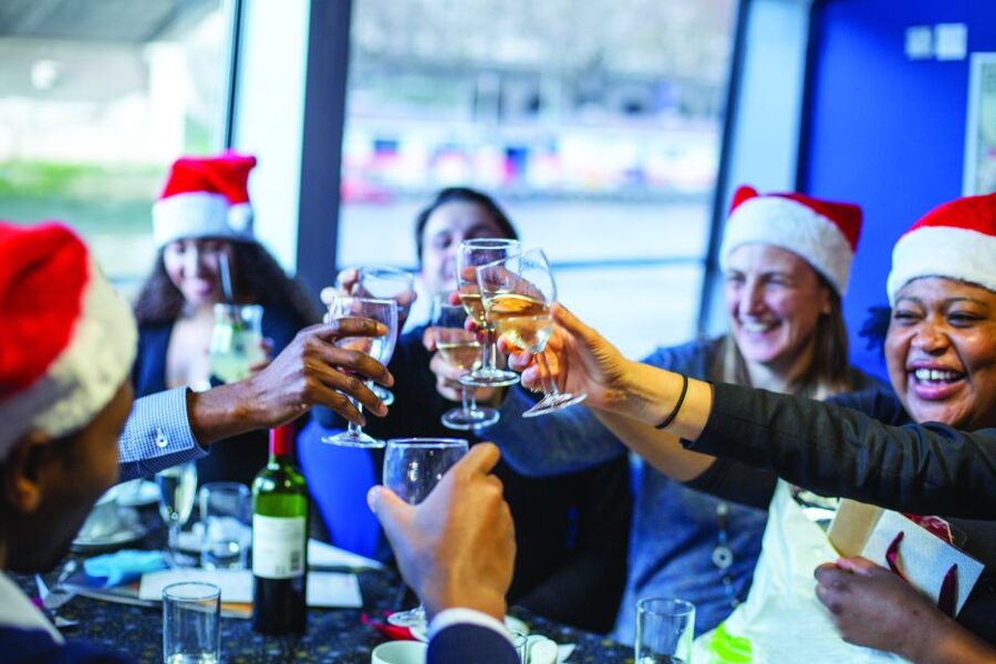 London: Christmas Party Lunch Cruise - The Tower of London and Tower Bridge