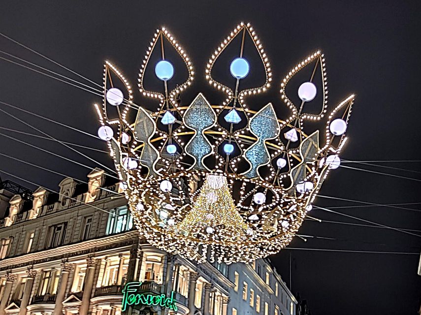 London Christmas Sparkle Walking Tour Small Group - Regent Street and the Angels Overhead