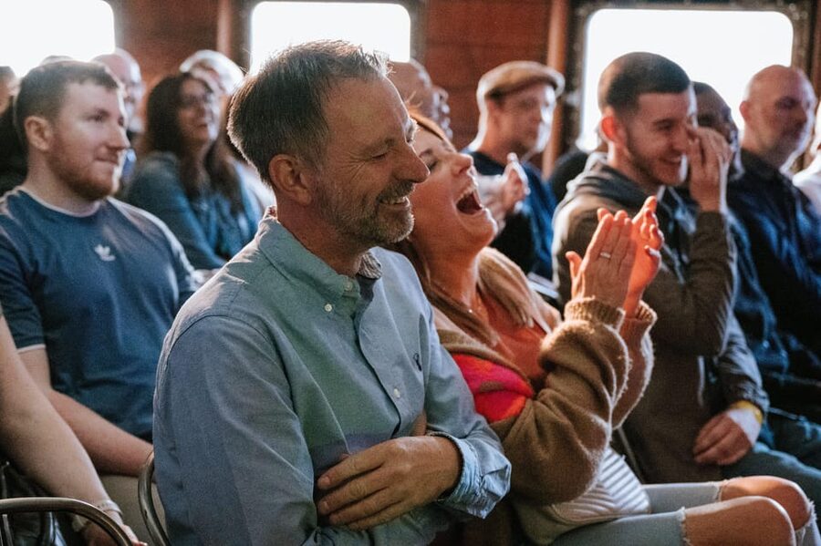 London: Dark Comedy on Iconic Battersea Barge - Why the setting adds real value