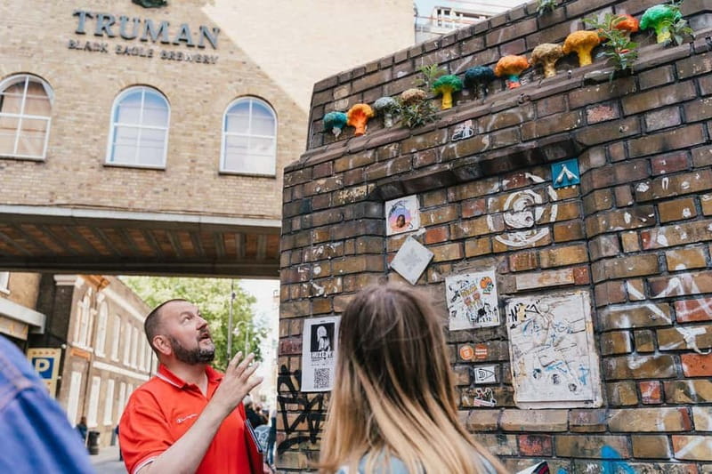 London: East End Instagrammable Street Art & Graffiti Tour - Henage Street and the art of looking up