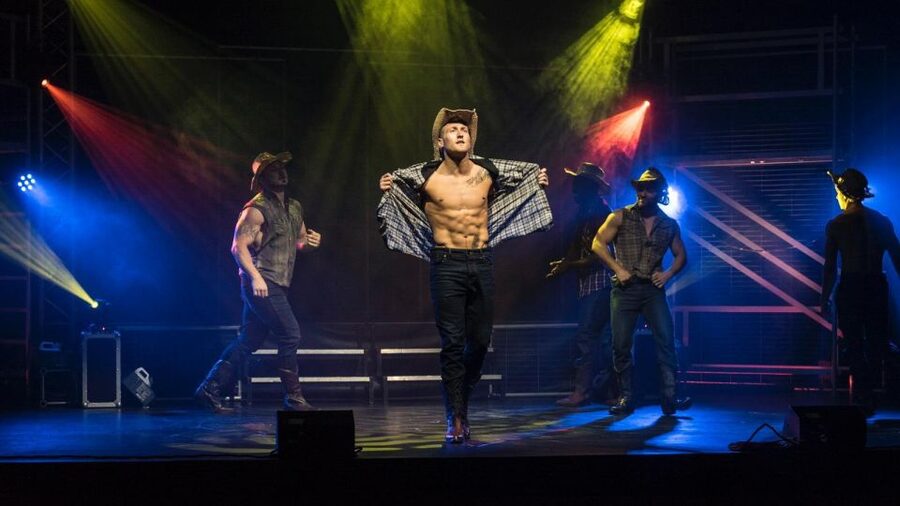 London: Forbidden Nights Male Strip Show and After-Party - Cast photos after the performance
