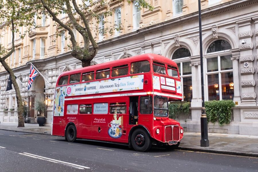 London: Gin and Afternoon Tea Bus Tour with Audio Guide - What arrives on the Brigit’s Bakery tea service
