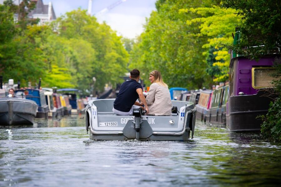 London: GoBoat Rental for Regent's Canal & Paddington Basin - Why the electric motor matters