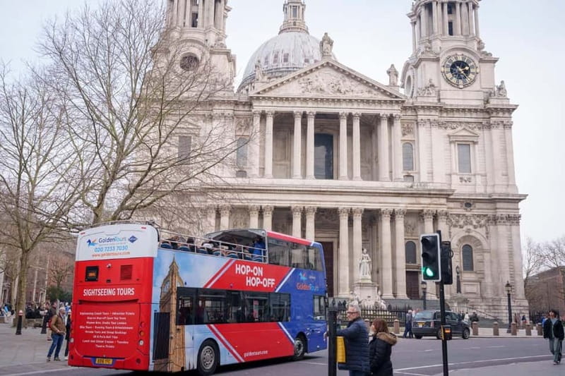 London: Golden Tours Gray Line Hop-on Hop-off Bus Tour - Hyde Park, Marble Arch, and the West End