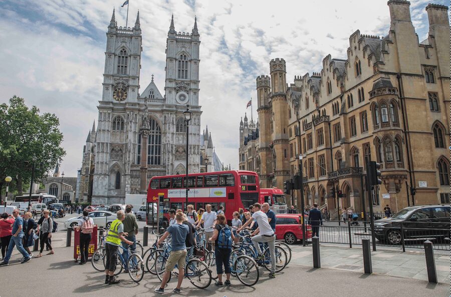 London: Guided Bike Tour of Central London - Why a bicycle works so well in central London
