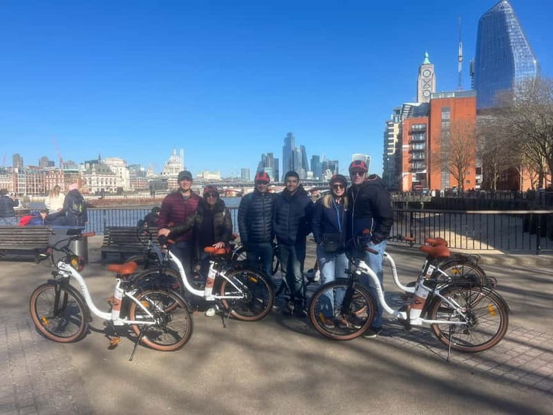 London: Guided E-bike Tour - Why an e-bike works well for this London route