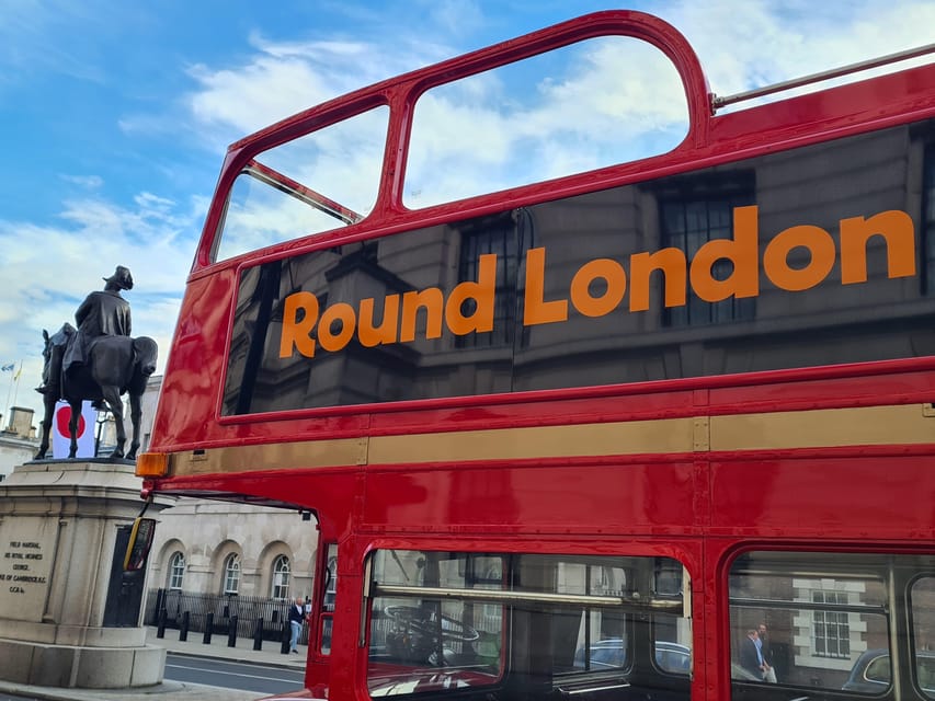 London: Guided Sightseeing Tour on a Vintage Open-Top Bus - Key points to know before you book