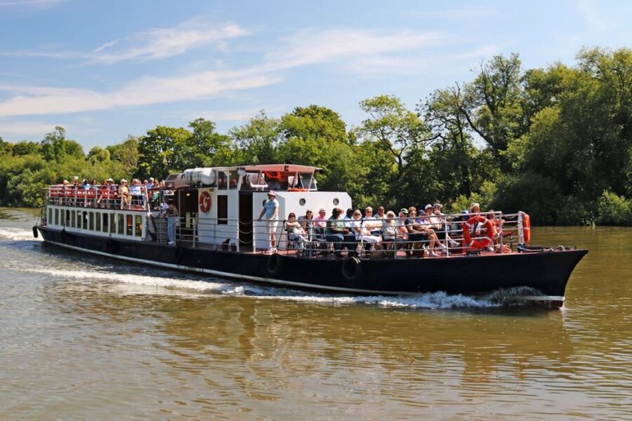 London: Hampton Court to Westminster River Thames Cruise - A traditional boat ride with room to settle in