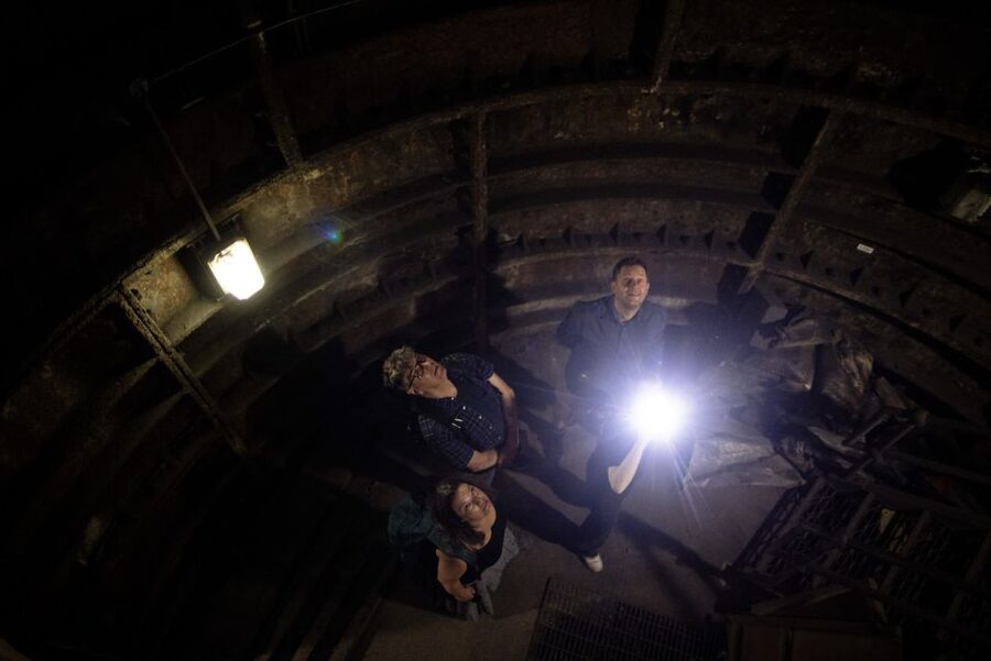 London: Hidden Baker Street Tube Station Tour - Old lift shafts and the practical side of station design