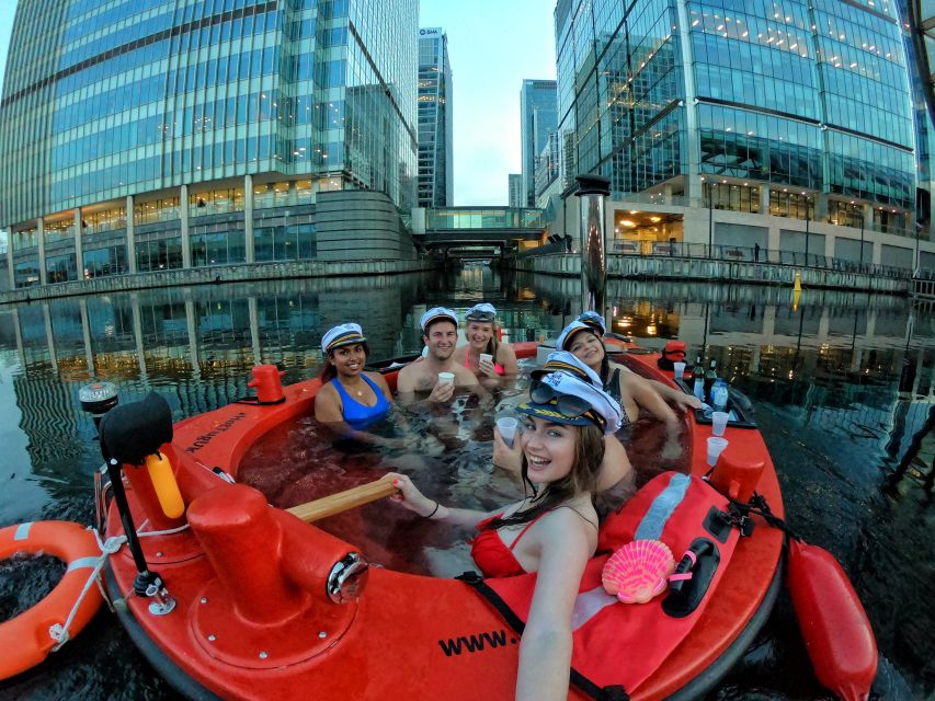 London: Hot Tub Boat Guided Historical Docklands Cruise - Key points at a glance
