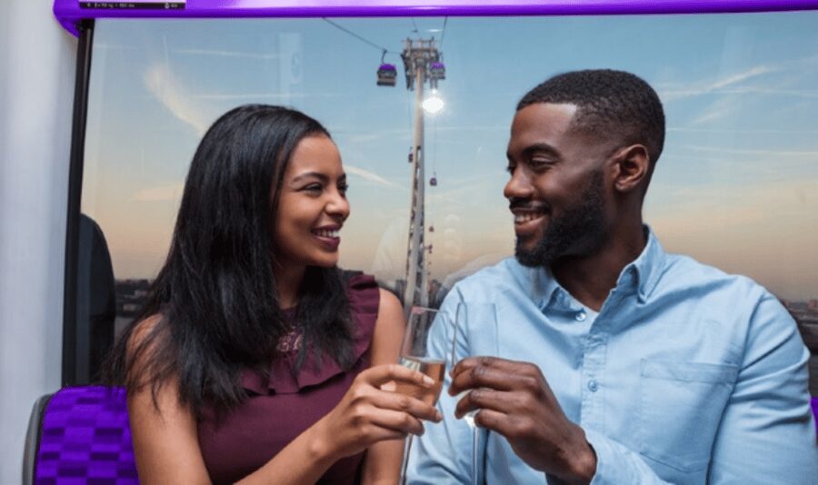 London: IFS Cloud Cable Car Champagne Experience - A short flight with a very tall view