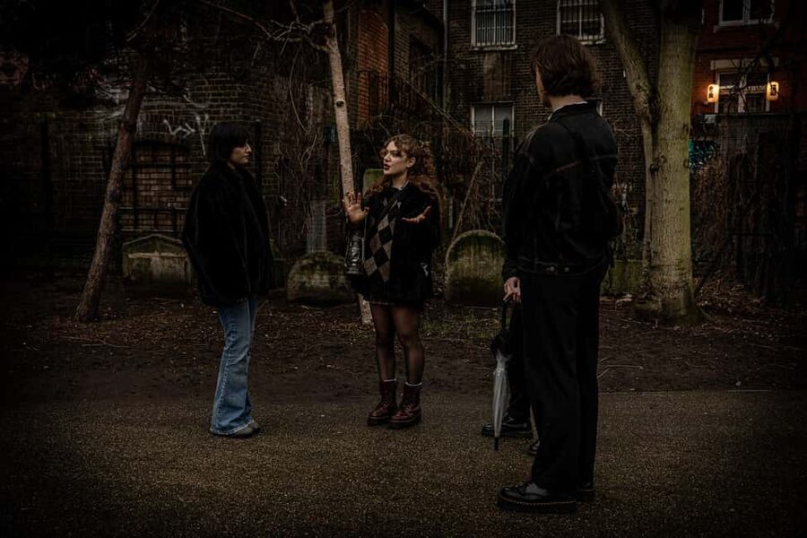 London: Jack the Ripper Interactive Tour in Whitechapel - Meeting the guides: Jude, Caylan, Tyson, Alex, Sadie, and Saadiya
