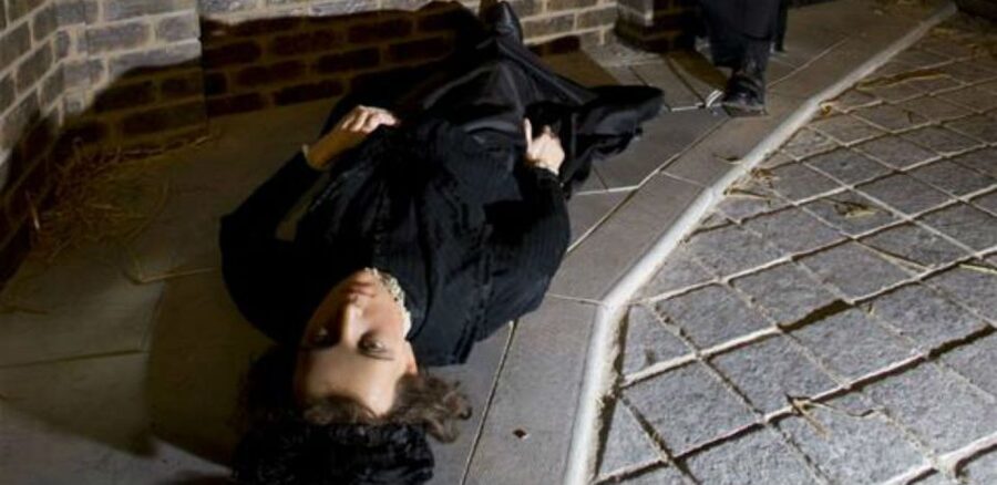 London: Jack the Ripper Museum Tickets - Mitre Square and the first shock of the visit