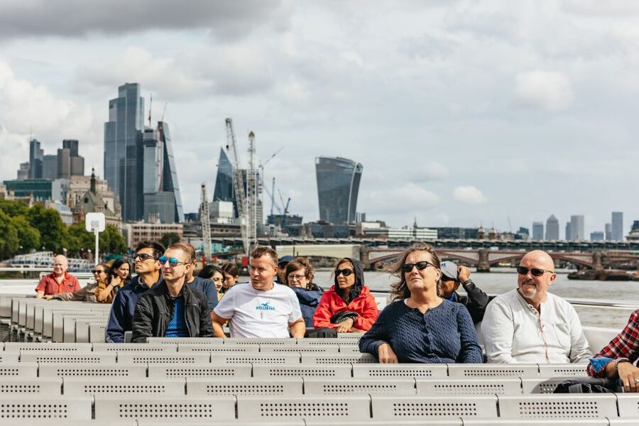 London: London Eye, River Cruise, & Hop-on Hop-off Bus Tour - The Thames cruise puts Tower Bridge in the picture