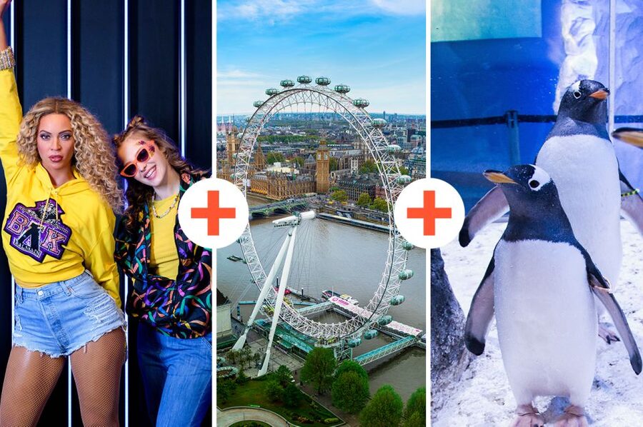 London: Madame Tussauds, London Eye & SEA LIFE Combo Ticket - A practical way to arrange the day