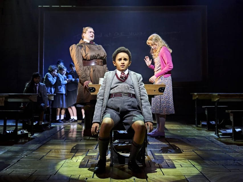 London: Matilda the Musical & 2-Course Pre-Show Meal - Who will get the most from this evening?