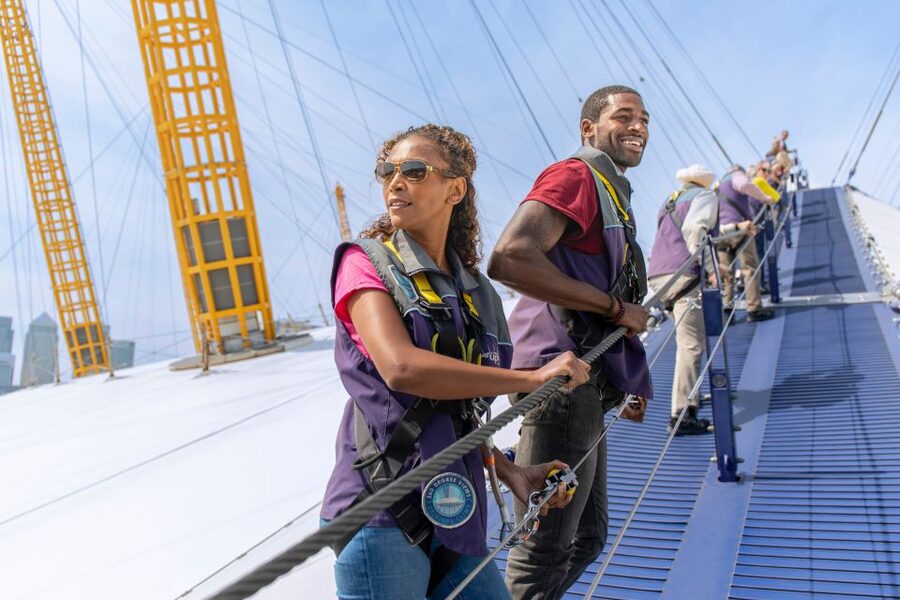 London: O2 Arena Rooftop Climbing Experience - How the guides shape the experience