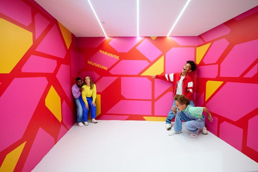 London: Paradox Museum Entry Ticket - The Castle Room and Paradox Sofa