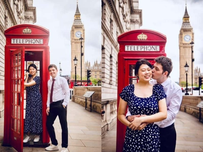 London: Private Couples Photography Session with Landmarks - How the posing guidance changes the experience