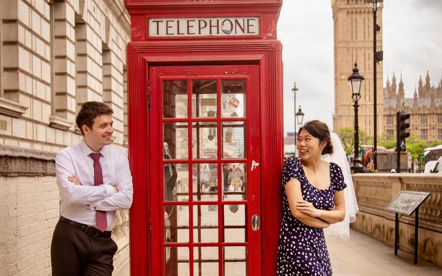 London: Private Couples Photography Session with Landmarks - What you receive after the camera work