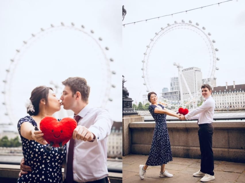 London: Private Couples Photography Session with Landmarks - Who will enjoy this most?