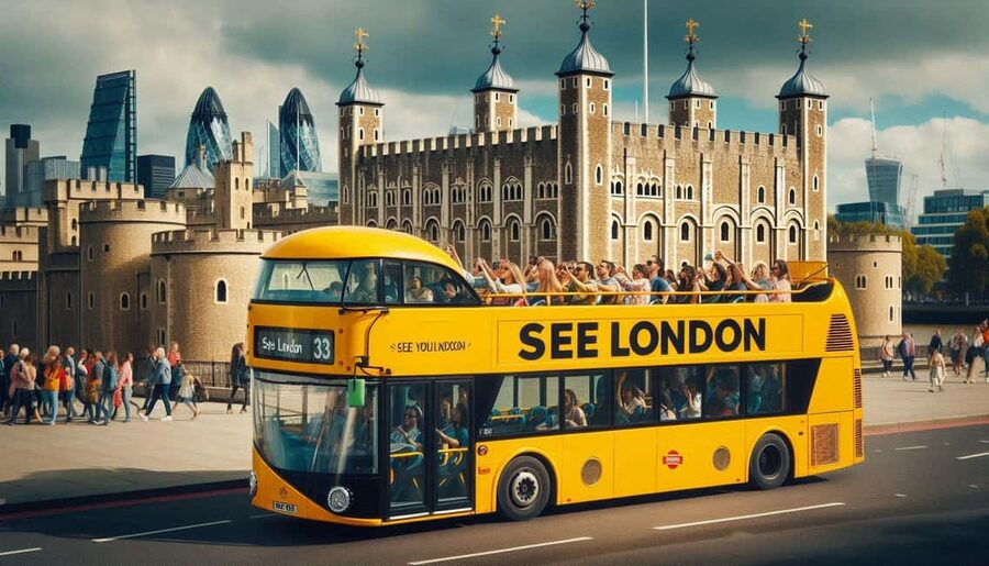 London: Private Open-Top Sightseeing Bus Tour - St. Paul’s Cathedral and the City of London