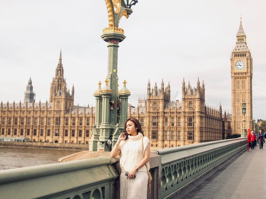 London: Private Photoshoot with Video Clip Option - Price, cancellation, and booking advice