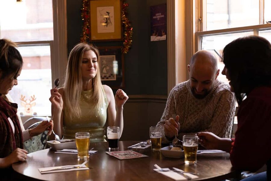 London's Best Bites: Soho & Chinatown Food Tour - The Mediterranean cafe and a lighter change of pace
