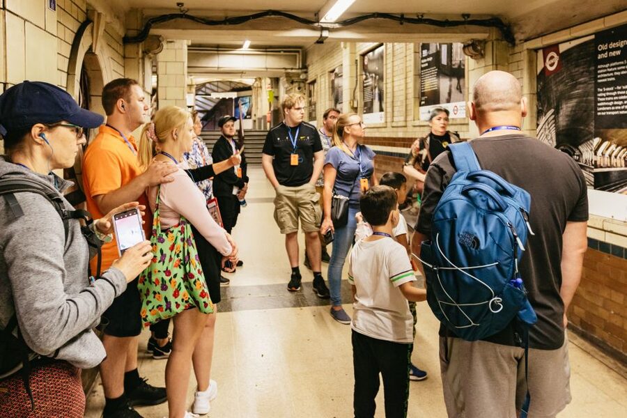 London: Secrets of the London Underground Walking Tour - The ten-minute ride and the London Transport Museum