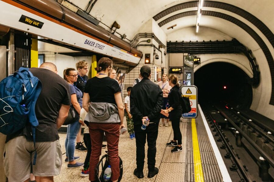 London: Secrets of the London Underground Walking Tour - How much walking and stair work should you expect?