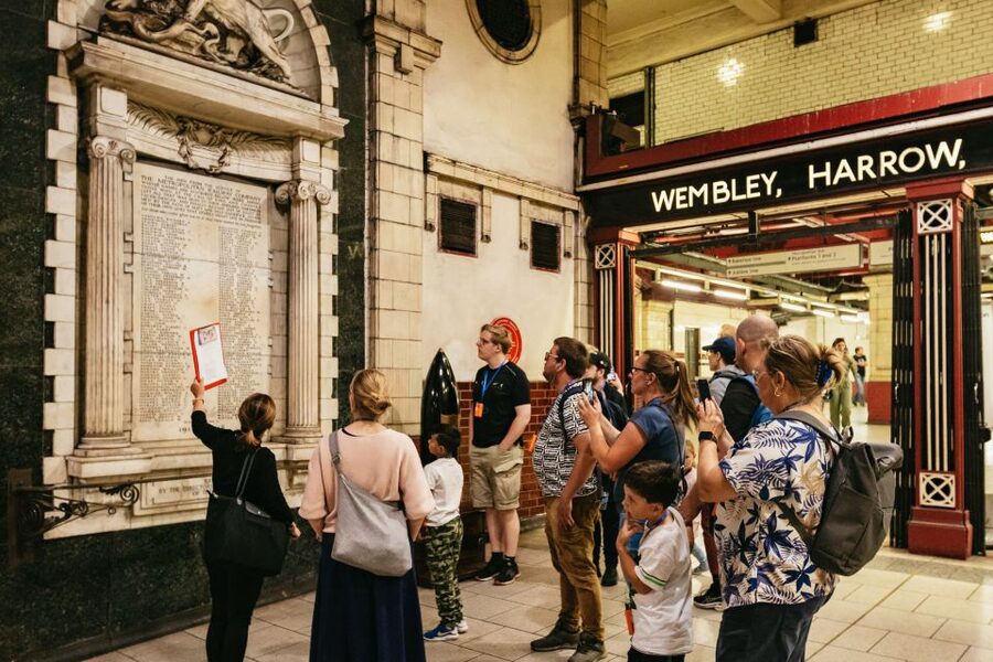 London: Secrets of the London Underground Walking Tour - From steam smoke to electric rails