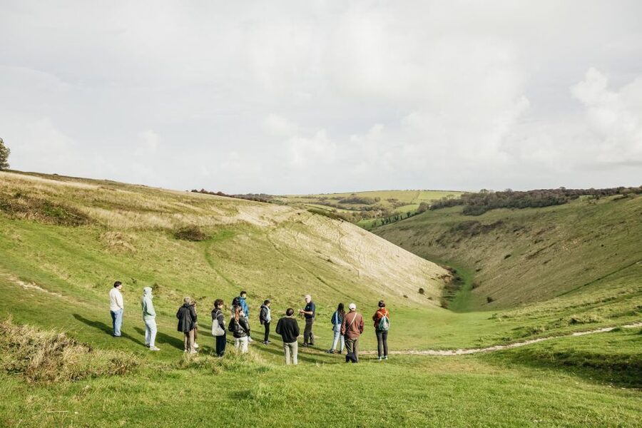 London: South Downs White Cliffs Day Trip with Train Tickets - Seaford Head has the classic Seven Sisters view