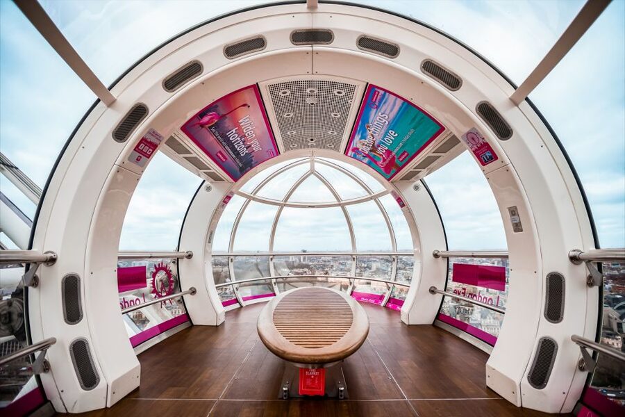 London: The London Eye Entry Ticket - What you can see from 135 meters