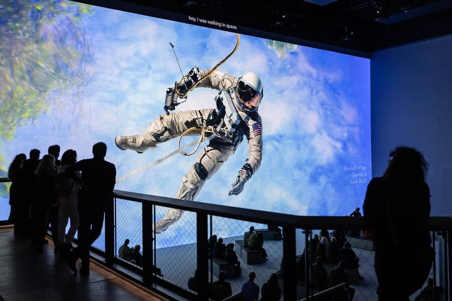 London: The Moonwalkers: A Journey with Tom Hanks Exhibition - A giant-screen trip from Apollo to Artemis