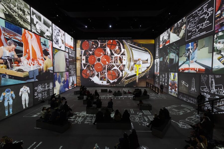 London: The Moonwalkers: A Journey with Tom Hanks Exhibition - What the 50-minute program feels like
